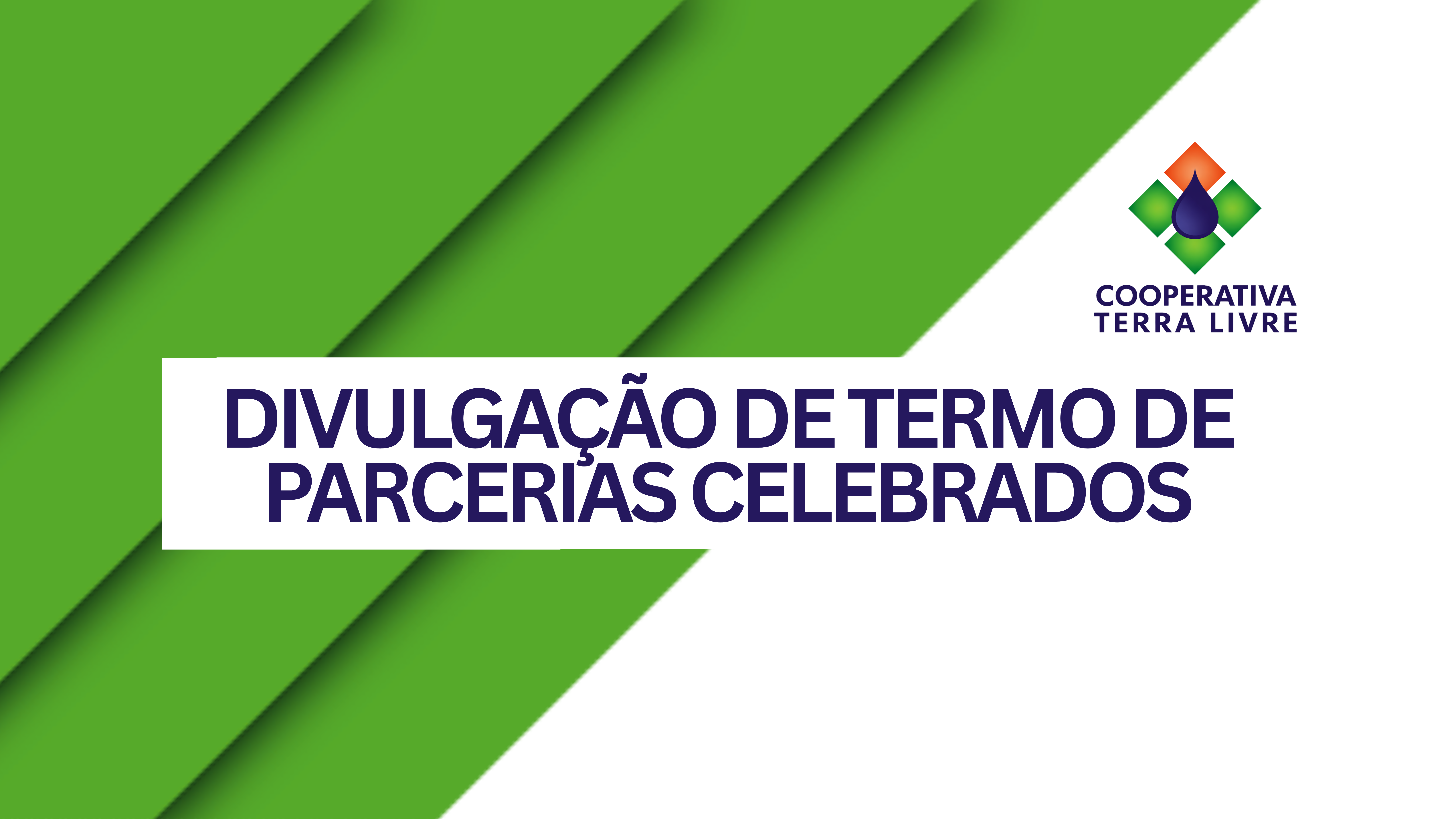 DIVULGAÇÃO DE TERMO DE PARCERIAS CELEBRADOS